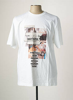 T-shirt blanc DAILY PAPER homme