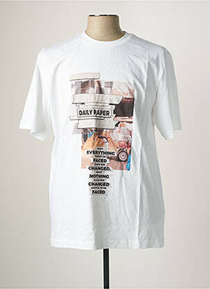 T-shirt blanc DAILY PAPER pour homme