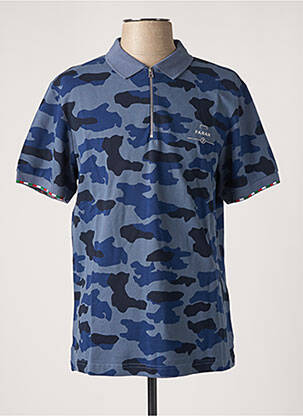 Polo bleu FARAH homme