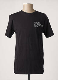 T-shirt noir WOOD WOOD homme