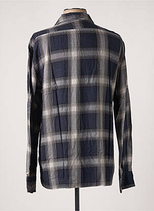 Chemise manches longues bleu EDWIN homme