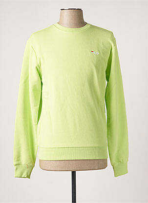 Sweat-shirt vert FILA pour homme