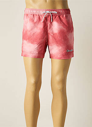 Short de bain rouge CHAMPION homme