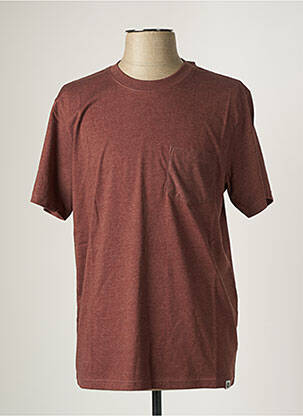 T-shirt rouge ELEMENT pour homme