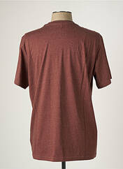 T-shirt rouge ELEMENT pour homme seconde vue