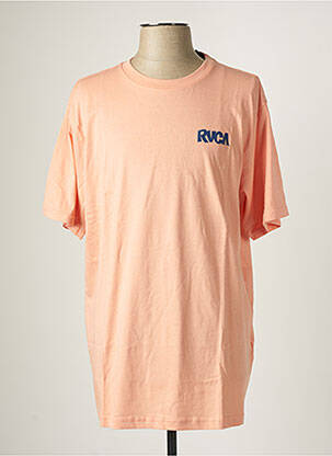 T-shirt rose RVCA pour homme