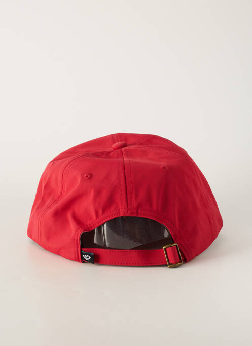 Casquette rouge DIAMOND SUPPLY CO pour homme