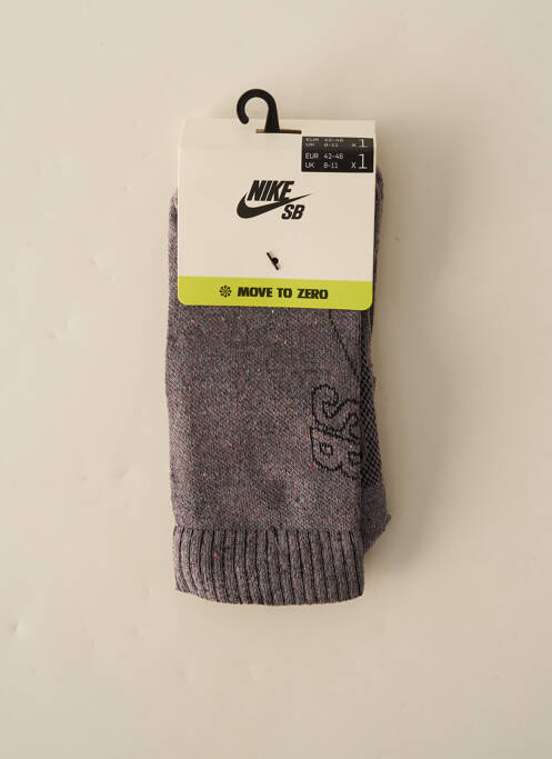 Chaussettes gris NIKE homme