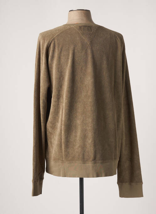 Sweat-shirt vert NUDIE JEANS CO pour homme