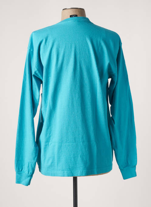 T-shirt bleu OBEY pour homme