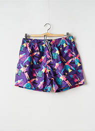Short de bain violet BOARDIES homme