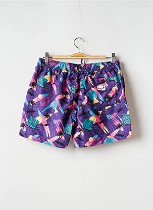 Short de bain violet BOARDIES homme
