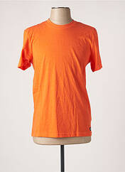 T-shirt orange ELEMENT pour homme seconde vue