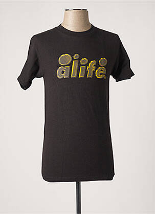 T-shirt noir ALIFE homme