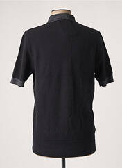Polo noir FRED PERRY pour homme seconde vue