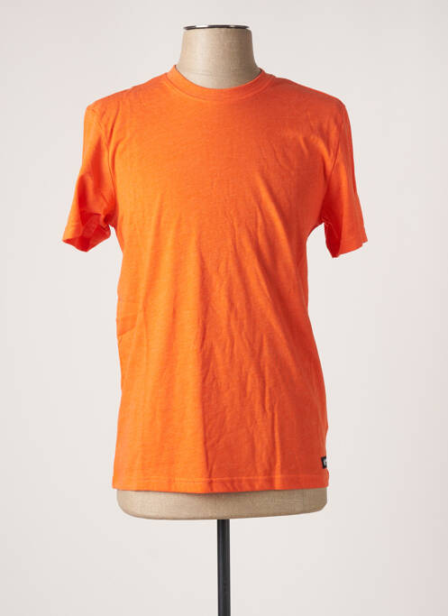 T-shirt orange ELEMENT pour homme