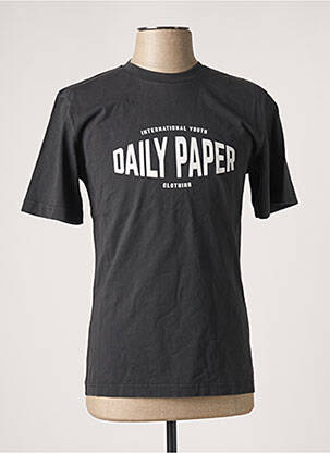 T-shirt noir DAILY PAPER homme