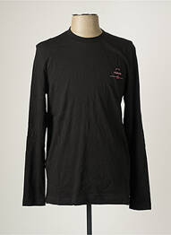 T-shirt noir FARAH homme