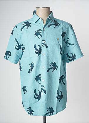 Chemise manches courtes vert FARAH homme