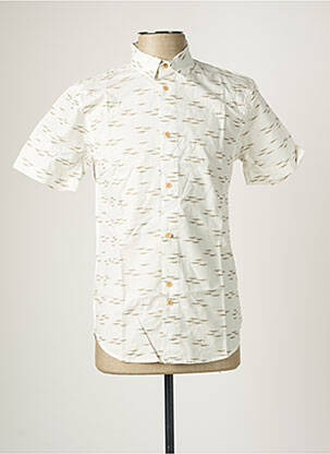 Chemise manches courtes blanc BELLFIELD homme