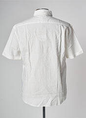 Chemise manches courtes blanc OLOW pour homme seconde vue