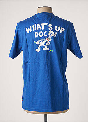 T-shirt bleu TEALER homme