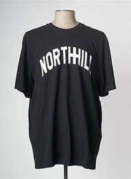T-shirt noir NORTH HILL homme