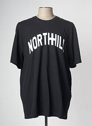 T-shirt noir NORTH HILL pour homme