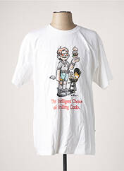 T-shirt blanc NEW BALANCE pour homme seconde vue