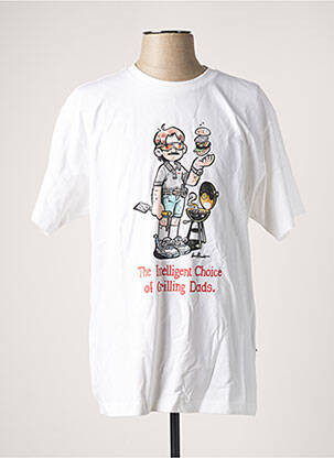 T-shirt blanc NEW BALANCE pour homme