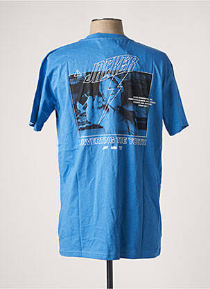 T-shirt bleu JACKER homme
