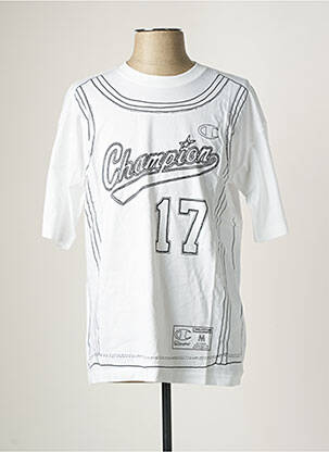 T-shirt blanc CHAMPION homme