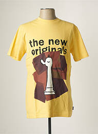 T-shirt jaune THE NEW ORIGINALS homme