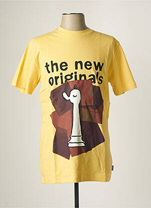 T-shirt jaune THE NEW ORIGINALS pour homme
