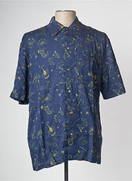 Chemise manches courtes bleu BOARDIES homme