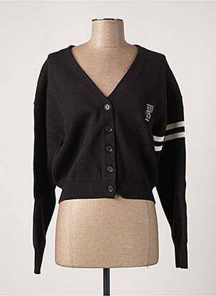 Gilet manches longues noir WASTED PARIS femme