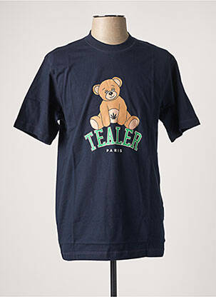 T-shirt bleu TEALER homme