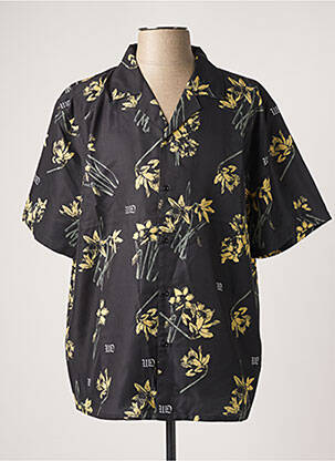 Chemise manches courtes noir WASTED PARIS homme