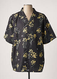Chemise manches courtes noir WASTED PARIS homme