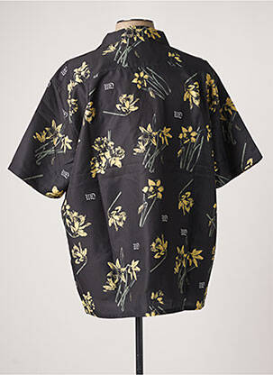 Chemise manches courtes noir WASTED PARIS homme