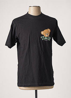 T-shirt noir TEALER homme