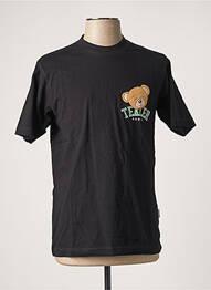 T-shirt noir TEALER homme