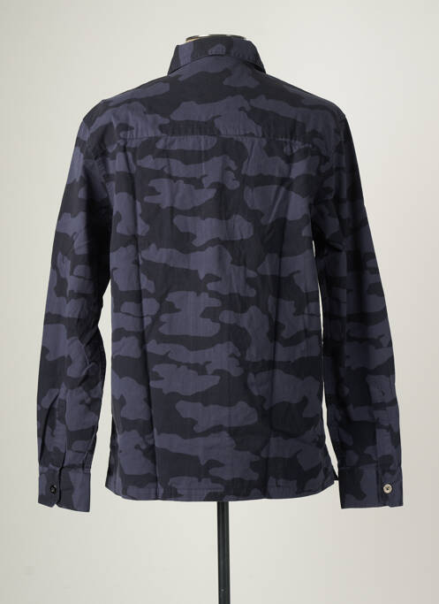 Chemise manches longues bleu FARAH pour homme