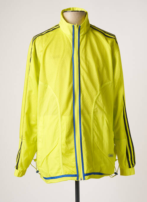 Coupe-vent jaune ADIDAS pour homme