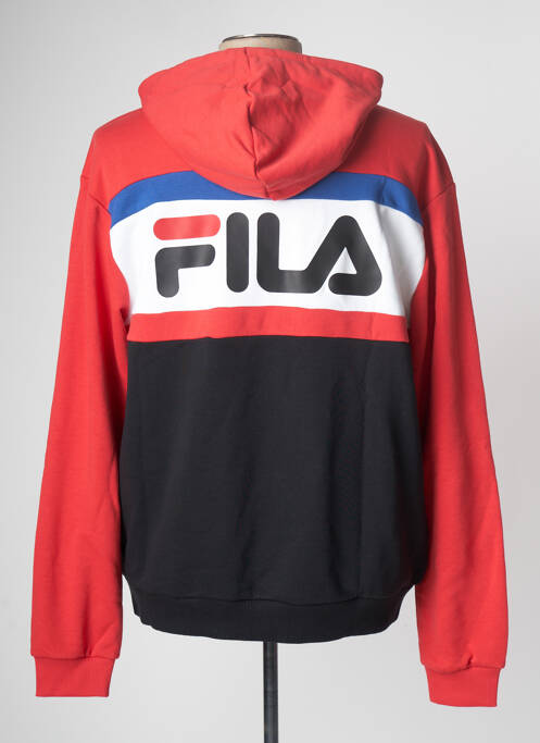 Sweat-shirt orange FILA pour homme