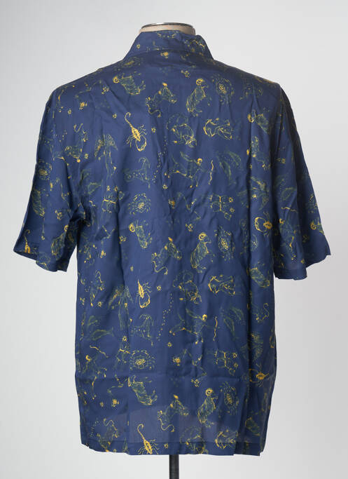 Chemise manches courtes bleu BOARDIES pour homme