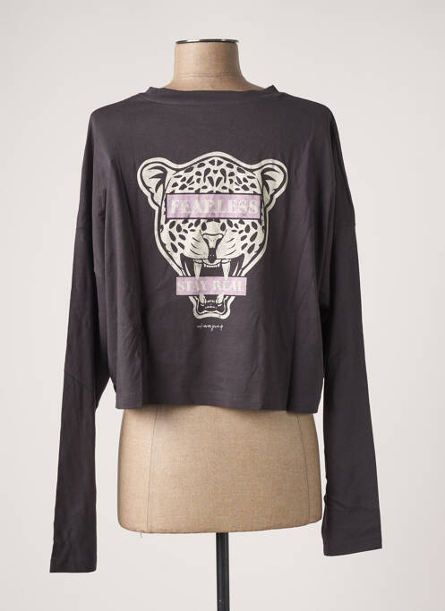 Top noir NOISY MAY pour femme