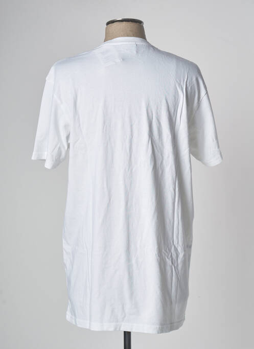 T-shirt blanc HUMAN WITH ATTITUDE pour homme