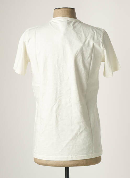 T-shirt blanc DUDES FACTORY pour homme