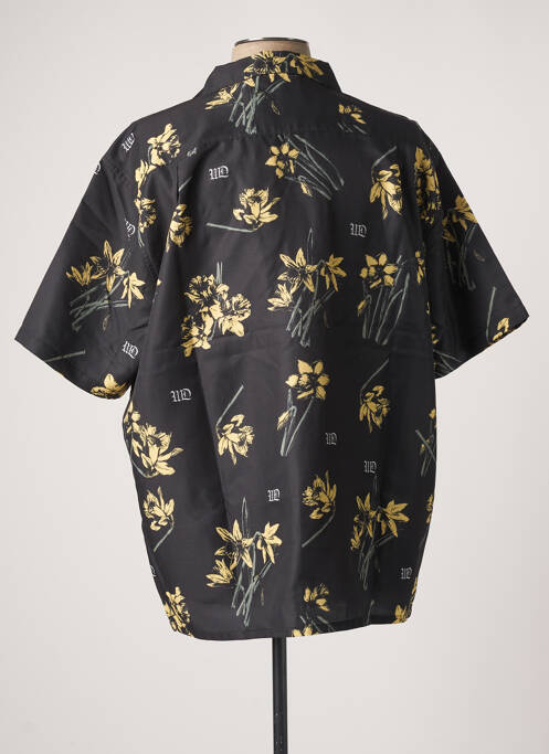 Chemise manches courtes noir WASTED PARIS pour homme